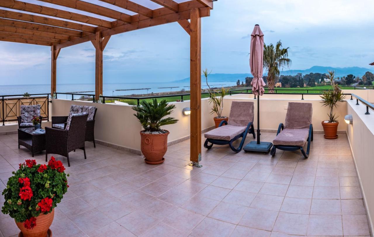 Penthouse Direkt Am Meer Polis Kültér fotó