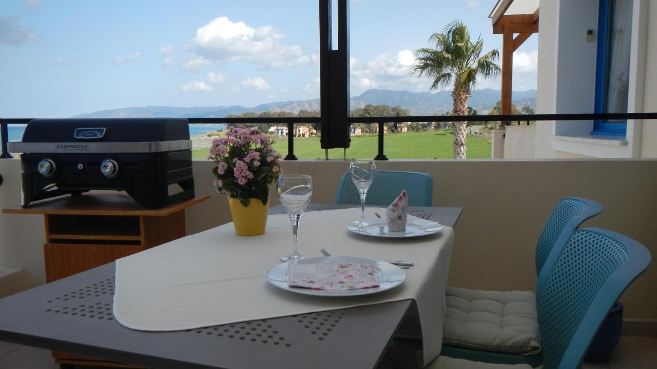 Penthouse Direkt Am Meer Polis Kültér fotó